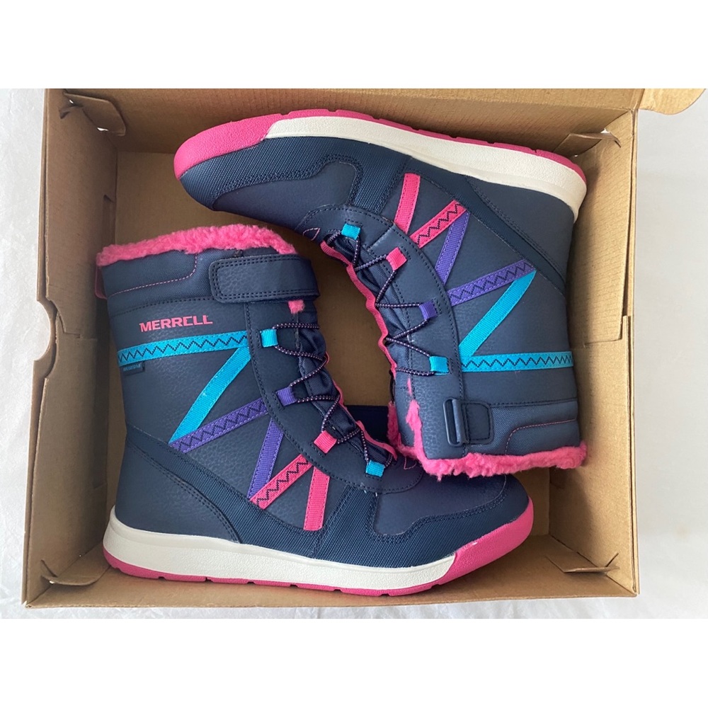 MERRELL Snow Crush 2.0 Waterproof Boot | Size 7 | Big Kid - Girl